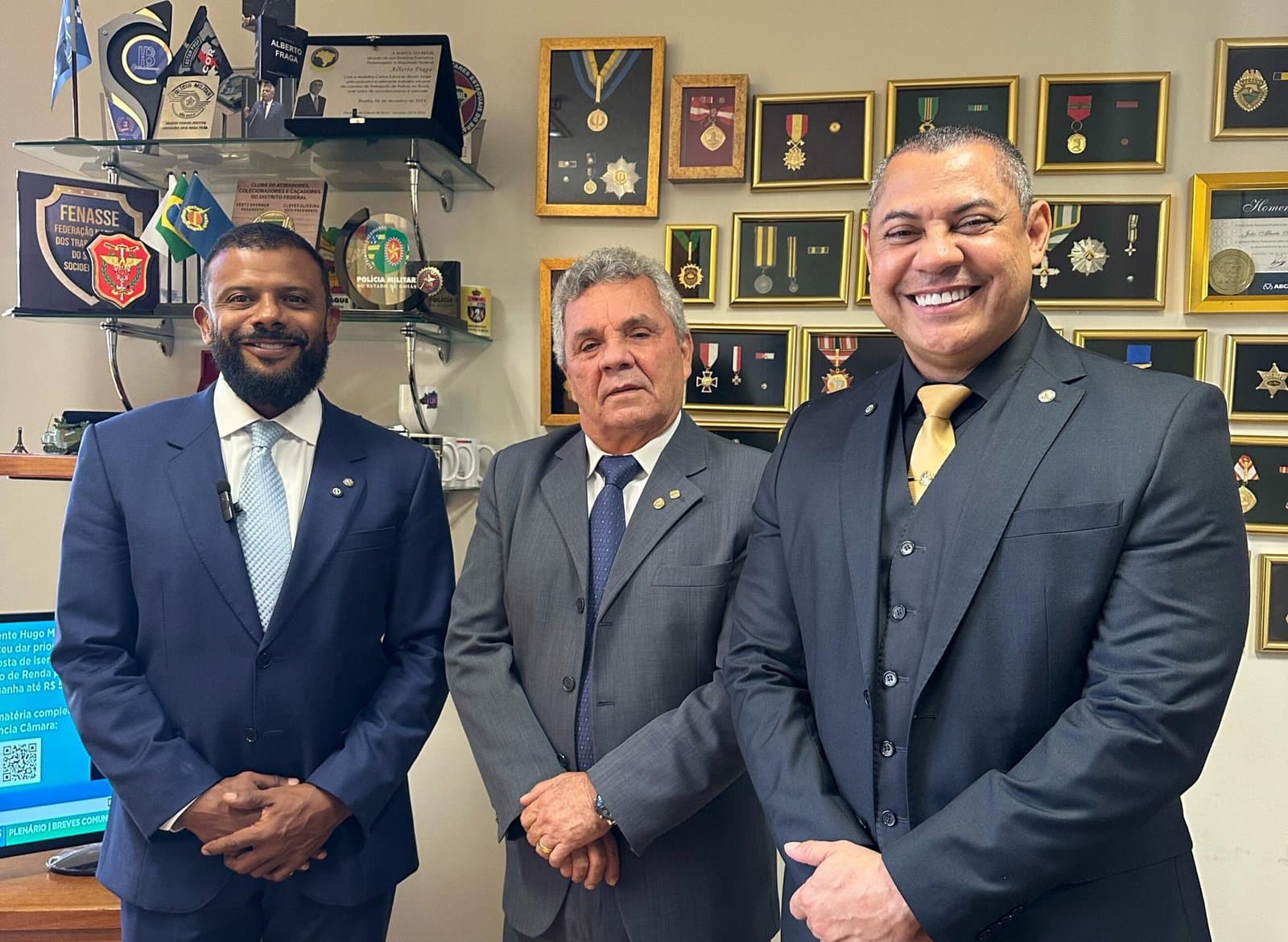 Deputado Coronel Ulysses assume presidência e Deputado Delegado da Cunha a Vice-presidência da Frente Parlamentar e reforça compromisso com a segurança pública e privada