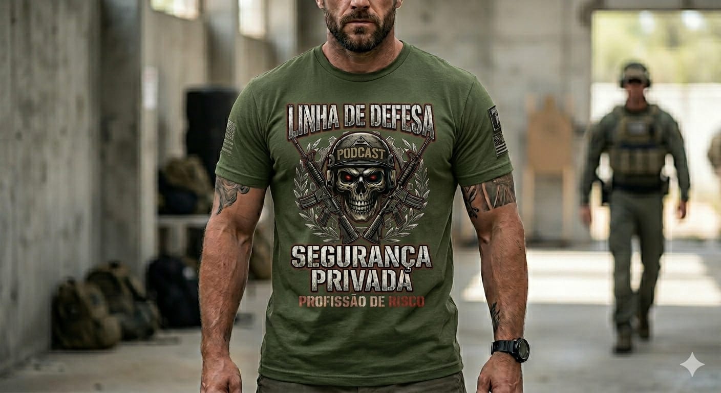 Camiseta Segurança Privada (Verde)