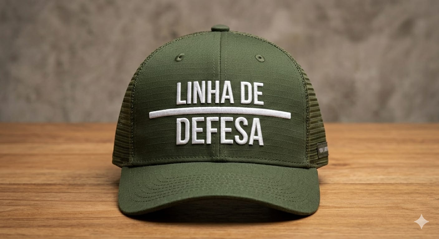Boné Linha De Defesa (Verde)